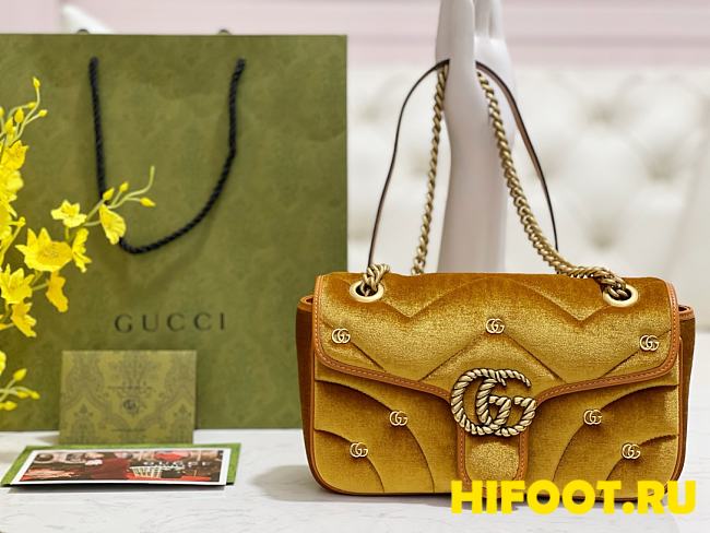 Gucci marmont bag 26*15*7cm 2023121204 - 1