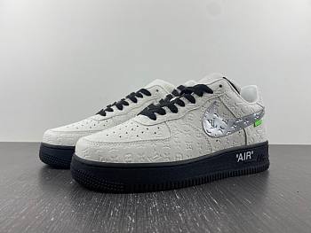 LV Nike Air force 1 white 2023123001