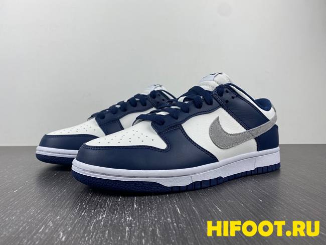 Nike Dunk Low Summit White Midnight Navy FD9749-400 - 1