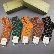 Gucci socks 5 pairs 2024011801 - 1