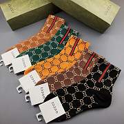 Gucci socks 5 pairs 2024011801 - 3