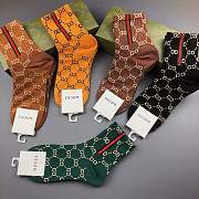 Gucci socks 5 pairs 2024011801 - 4