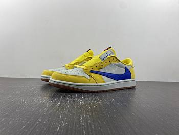 Travis Scott x Wmns Air Jordan 1 Retro Low OG SP Canary DZ4137-700