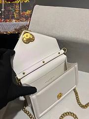 Dolce & Gabbana Devotion Envelope Top Handle Bag White 24CM - 6