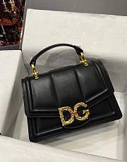 Dolce & Gabbana Amore Shoulder Bag In Black 27CM - 1