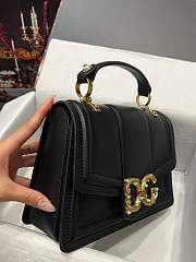 Dolce & Gabbana Amore Shoulder Bag In Black 27CM - 6