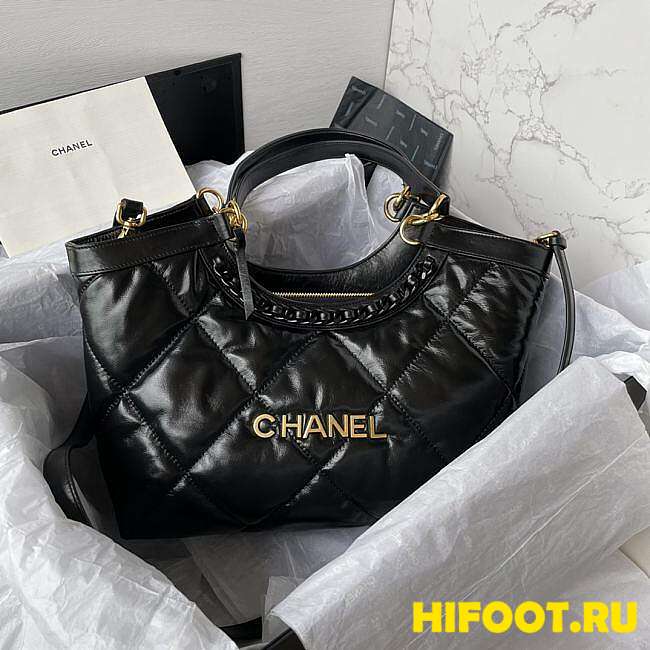 Chanel 23 Bag in Black 38CM  - 1