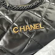 Chanel 23 Bag in Black 38CM  - 2