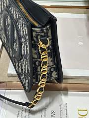 Christian Dior CD SIGNATURE HOBO MINI CHAIN BAG 23.5x14.5x6cm - 4