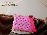 Louis Vuitton PM Pochette Coussin Pink and Blue 26x20x12cm - 1