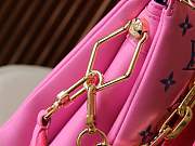 Louis Vuitton PM Pochette Coussin Pink and Blue 26x20x12cm - 4