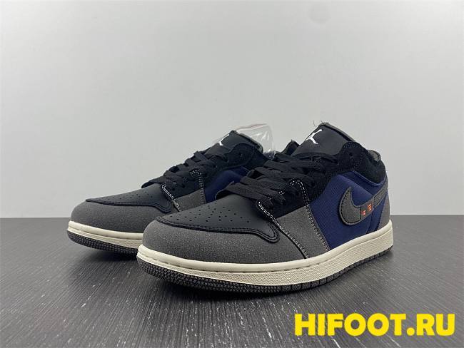 Jordan 1 Low Craft Inside Out Black DN1635-001 - 1