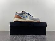 Air Jordan 1 Low SE Phantom Repaired Denim Swoosh  FZ5042-041 - 5