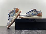 Air Jordan 1 Low SE Phantom Repaired Denim Swoosh  FZ5042-041 - 3