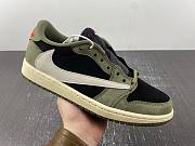 TRAVIS SCOTT X AIR JORDAN 1 LOW OG BLACK OLIVE DM7866-002 - 4