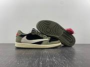 TRAVIS SCOTT X AIR JORDAN 1 LOW OG BLACK OLIVE DM7866-002 - 5