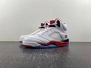 Jordan 5 Retro Fire Red Black Tongue 136027-120 - 1