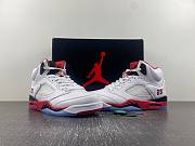 Jordan 5 Retro Fire Red Black Tongue 136027-120 - 4