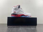 Jordan 5 Retro Fire Red Black Tongue 136027-120 - 3