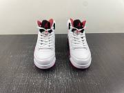 Jordan 5 Retro Fire Red Black Tongue 136027-120 - 2