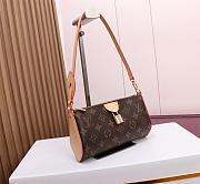 LV pochette tirette monogram 22*12*505CM - 6