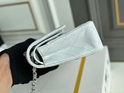 Chanel Classic Flap 25CM white  - 5