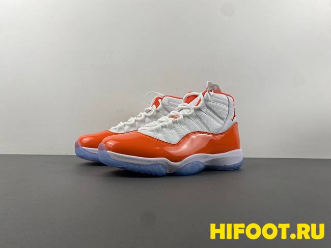 Air Jordan 11 florida Gators White Orange  - 1