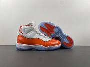 Air Jordan 11 florida Gators White Orange  - 5