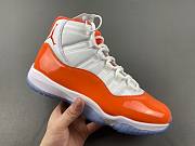 Air Jordan 11 florida Gators White Orange  - 2