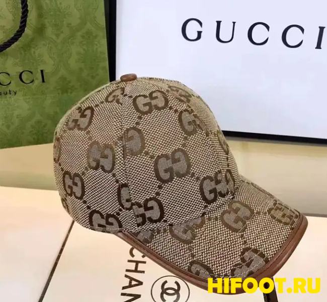 Gucci Fashion Double G Velcro Baseball Cap - 1