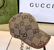 Gucci Fashion Double G Velcro Baseball Cap - 1