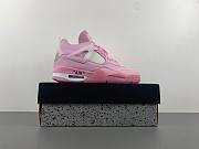 Air Jordan 4 off white pink 2024041601 - 5