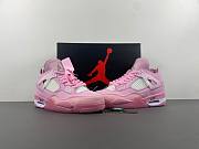 Air Jordan 4 off white pink 2024041601 - 3