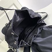 Prada Re-Nylon medium backpack- Black 32*30*15cm - 2