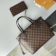 LV Louis Vuitton N41359 Neverfull PM  29*21*12CM - 3