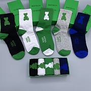 BV Uniform cotton stockings for men and women in a set of 5 colors - 4