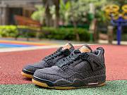 Jordan 4 Retro Levi's Black  AO2571-001 - 1