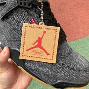 Jordan 4 Retro Levi's Black  AO2571-001 - 6