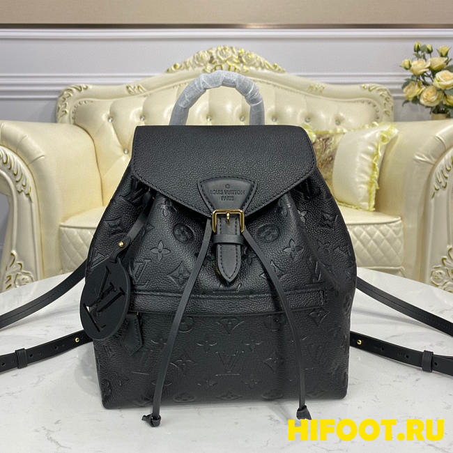 LV MONTSOURIS EMPREINTE BLACK Backpack 27.5*33*14CM 2024050401 - 1