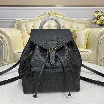 LV MONTSOURIS EMPREINTE BLACK Backpack 27.5*33*14CM 2024050401