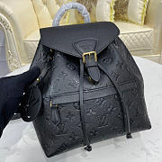 LV MONTSOURIS EMPREINTE BLACK Backpack 27.5*33*14CM 2024050401 - 3