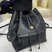 LV MONTSOURIS EMPREINTE BLACK Backpack 27.5*33*14CM 2024050401 - 4