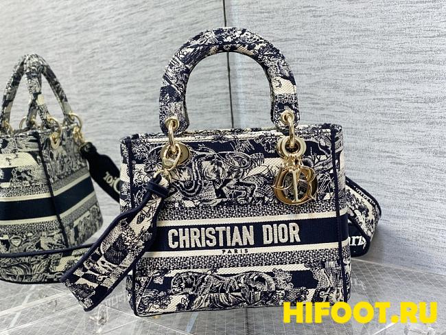 DIOR Medium Lady D-lite Bag 24CM  - 1