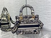 DIOR Medium Lady D-lite Bag 24CM  - 2