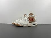 Jordan 4 Retro Levi's White  AO2571-100 - 1