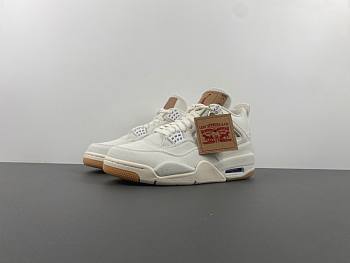 Jordan 4 Retro Levi's White  AO2571-100