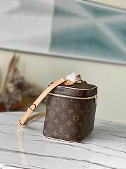 LV LOUIS VUITTON  Nice BB Vanity Cosmetic Bag M42265 24CM - 4