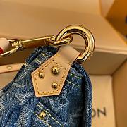 LV Sunset Monogram Denim M46829 27*18*3CM - 5