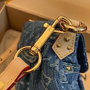 LV Sunset Monogram Denim M46829 27*18*3CM - 4