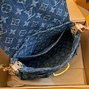 LV Sunset Monogram Denim M46829 27*18*3CM - 2